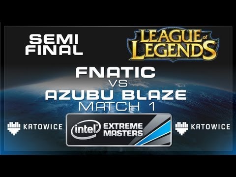Azubu Blaze vs fnatic - Match 1 - Semi-Final - IEM Katowice League of Legends [Full HD]