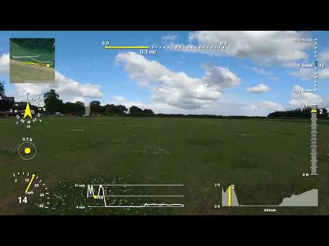 Chasing an RC car with the DJI FPV | Crash!