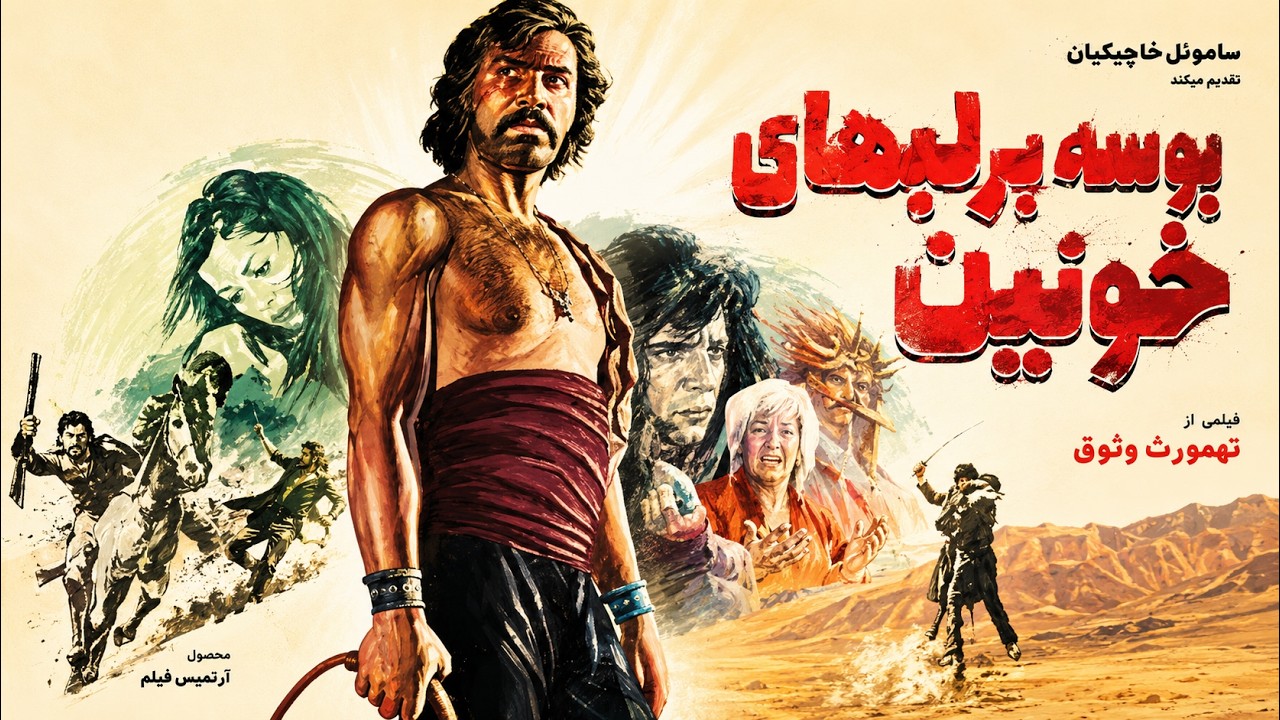 بوسه بر لبهای خونین |  فیلم جنگی  بدون سانسور   رنگی