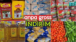 anpa gross market fiyatları ‼️10-12 ocak arası indirim ‼️ market alışverişi 🌹mar
