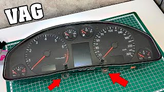 How to Remove the Car Instrument Panel | Audi, VW, Skoda