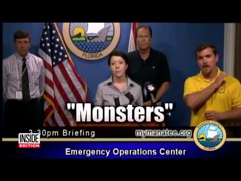 [Jumpscare!] - What The Hurricane Irma Sign Language Interpreter Was Really Warning Us About