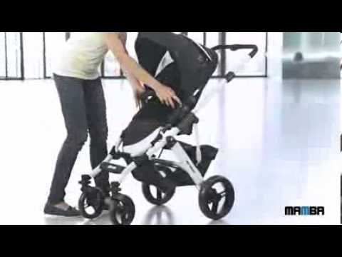 Универсальная коляска (2-в-1) ABC Design Mamba Purple-Black (61028/208)