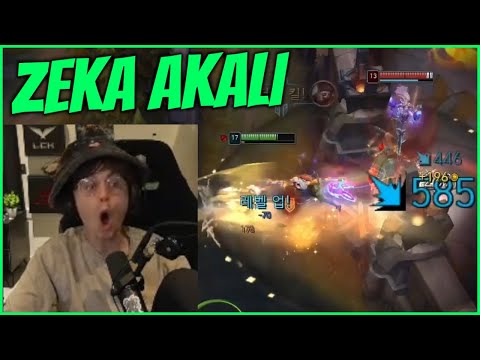 Zeka Showing Why He Has His Own Akali Skin