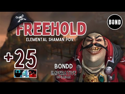 Freehold +25 - Fortified/Incorporeal/Sanguine - Elemental Shaman POV