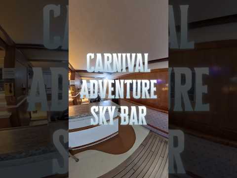 Thumbnail for Carnival Adventure Sky Bar Deck 15 #carnival #carnivaladventure #carnivalcruise #skybar