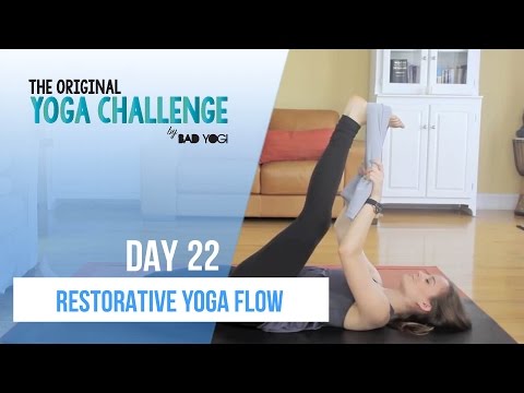 Original Yoga Challenge: Day 22 - New Restorative Yoga Flow (Beginner)