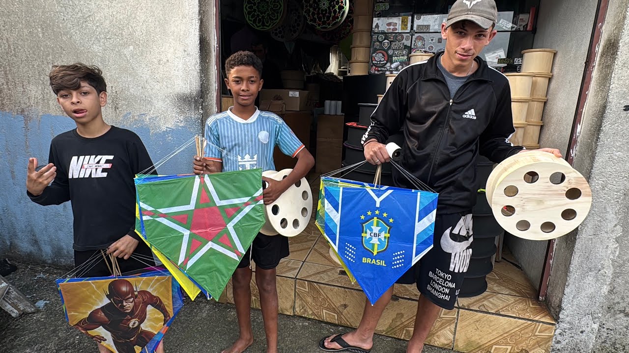 COMPREI PIPA E CARRETILHA PARA A MULECADA 