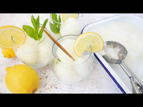 Homemade Lemon Italian Ice Recipe