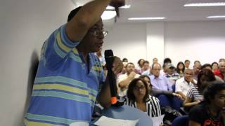 Depoimento de Emmanuel Oliveira, o Satã, na 77ª Caravana da Anistia