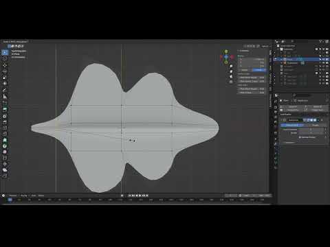 How to create an oak leaf 🍁 in Blender - 3D low poly modelling process