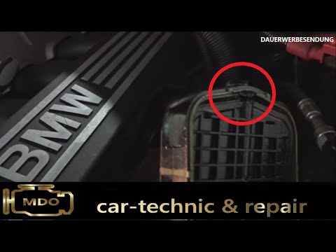 BMW Disa Klappe prüfen / ausbauen / Funktionsweise bei einem N52 / unrunder Leerlauf /  - Teil 1/2