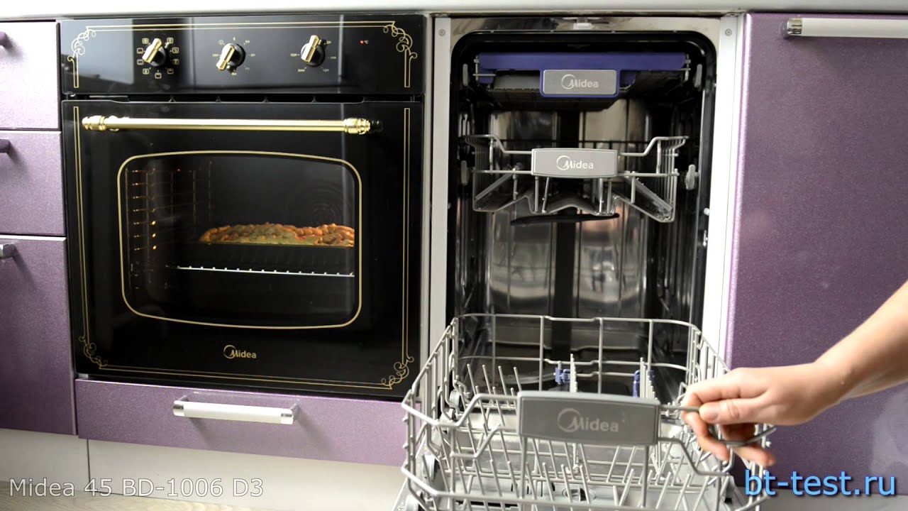 Посудомоечная Машина Midea Mfd45s120w Белый Купить