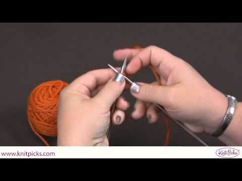 Knitted Cast On - Knitting Tutorial