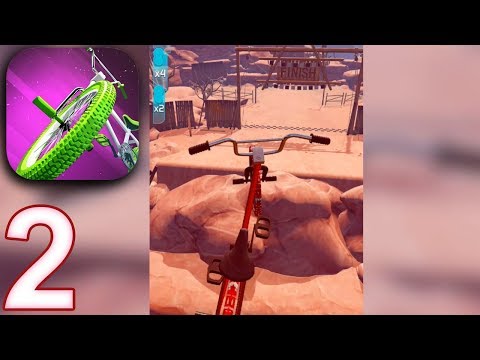 TOUCHGRIND BMX 2 Gameplay Walkthrough Part 2 - The Ridge (iOS Android)