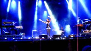 Titiyo Longing for lullabies Live Peace & Love festivalen Borlänge 2009