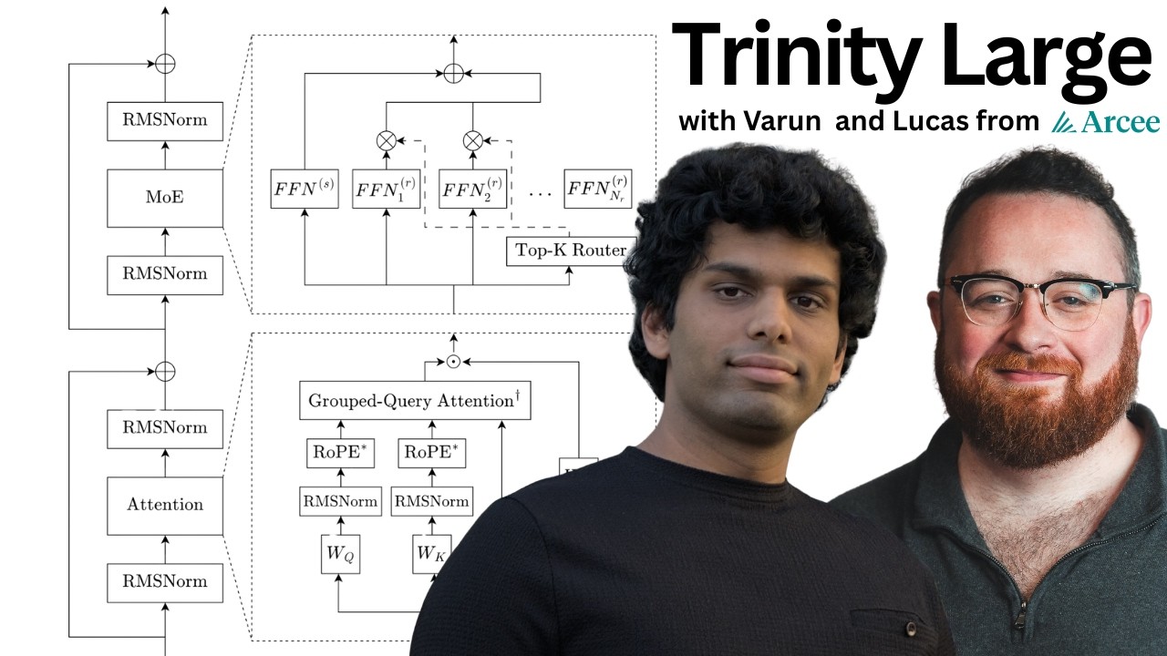 Exploring “Trinity-Large-Thinking: Scaling an Open Source Frontier Agent” with Lucas and Varun