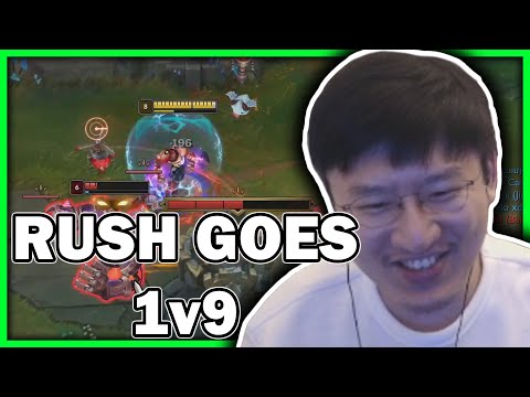 Rush actually smurfing in NA SOLOQ