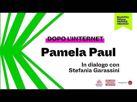 "Dopo l’internet" con Pamela Paul