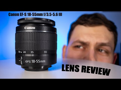Canon 2042B002-cr EF-S 18-55mm f/3.5-5.6 is II SLR Lens (Renewed), Black video review thumbnail