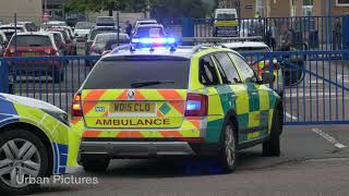 Tewkesbury School stabbing incident: Large police response on scene