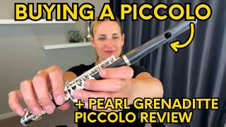 Video thumbnail for Buying Your First Piccolo - Pearl Grenaditte PFP105E Piccolo with High Wave Headjoint Review by TMITM Home