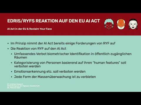 Gesichtserkennung stoppen | Winterkongress 2022