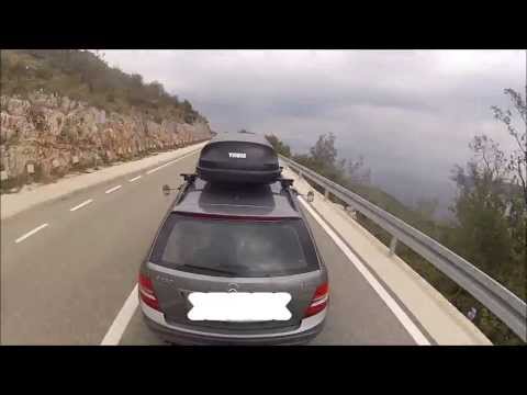 Autofahrt von Medulin über Labin nach Medveija