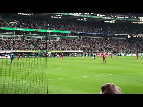 2019-03-30 SV Werder Bremen - 1. FSV Mainz 05  3-1 - Auswechselung Milot Rashica