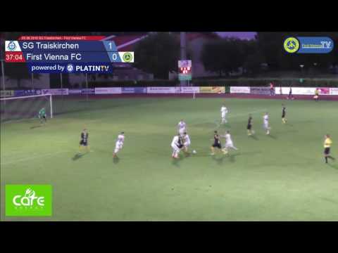05.08.2016 SG Traiskirchen - First Vienna FC - Highlight  (1. Halbzeit / 37:14) am 05.08.2016 20:09