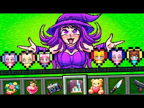 I got Jealous Girl Hearts in Minecraft!💖😍