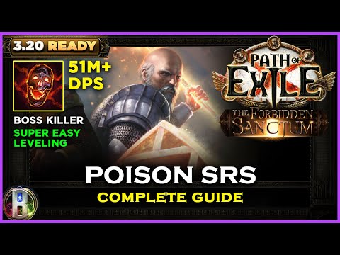 PoE 3.20 POISON SRS GUARDIAN - COMPLETE GUIDE - POE THE FORBIDDEN SANCTUM - POE BUILDS