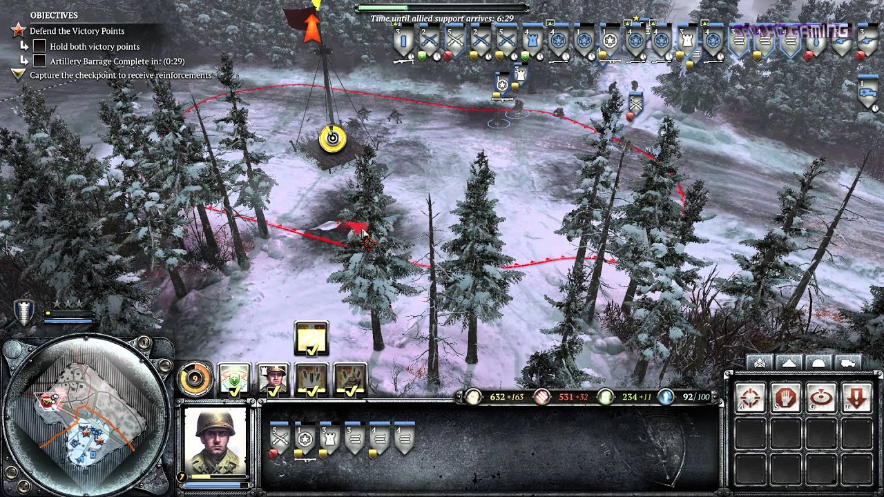 Company of Heroes 2: Ardennes Assault PC 4K Gameplay 2160p