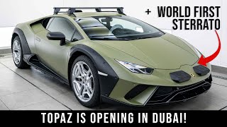The FIRST Lamborghini Huracan Sterrato in the World! - Topaz Dubai is COMING! 🇦🇪