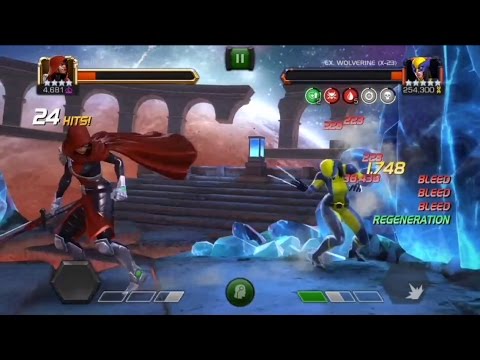 How To Beat Wolverine X23 QUICK and EASY In Labyrinth Of Legends - Marvel Contest Of Champions