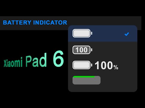How to Turn on Battery Percentage on Xiaomi Pad 6 2023