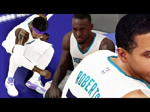 NBA 2k15 MyCAREER Gameplay Playoffs ECF4 - Kemba BENCHED for Iverson Jr. - Jordan 5 Grapes!