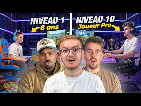 Affronter des joueurs de jeux vidéo du niveau 1 à 10 (ft. Brawks & Neoxi)