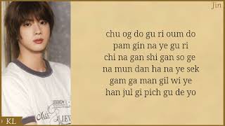Download lagu JIN(진) I Will Come To You _LYRICS (romanized) mp3