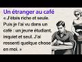 A Stranger At The Café Learn French With Simple Story A1 A2 French Listening Practice
