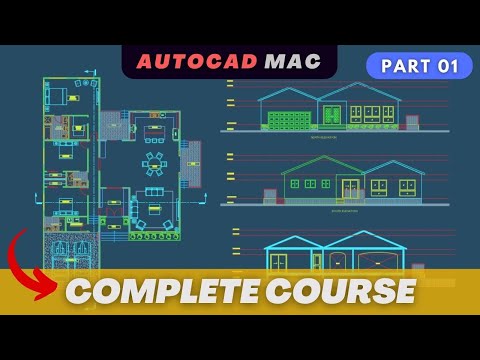 AutoCAD Introduction - Autocad 2023 Mac - From Zero To Hero - Part 01