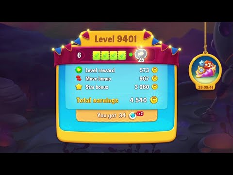 @Fishdom Win Strikes Level 9397 - 9401