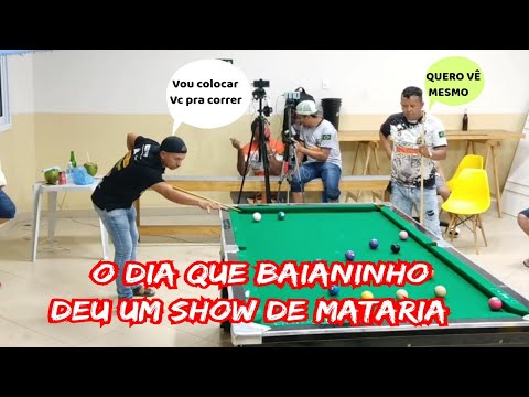 O DIA QUE BRINQUINHO PROVOU OQUE É JOGA COM BAIANINHO NOS PAUS