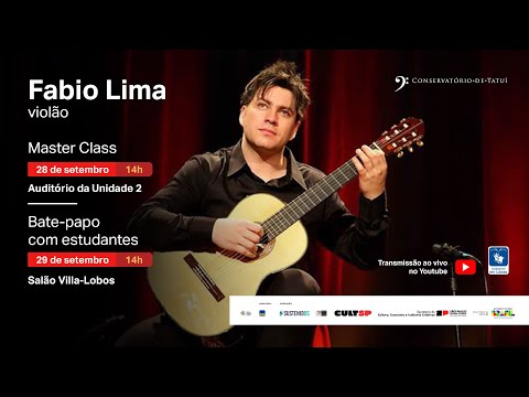 Master Class de Violão, com Fábio Lima