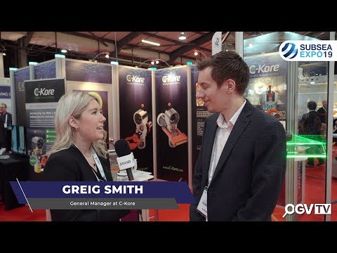 SUBSEA EXPO 2019 - OGV interview Greg Smith from C-Kore