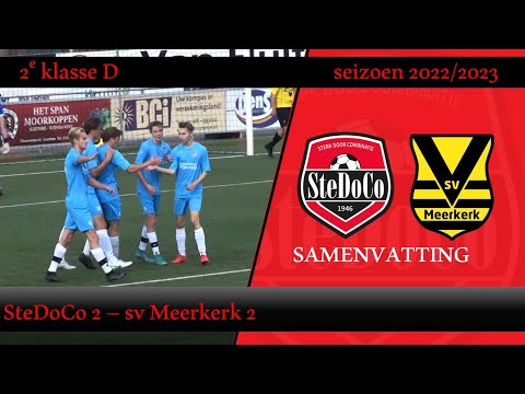 Samenvatting SteDoCo 2 - sv Meerkerk 2 (08/10/22)