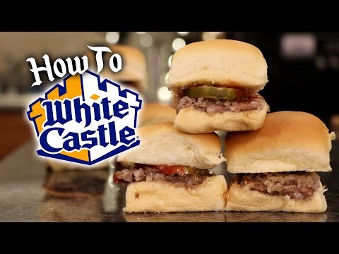DIY WHITE CASTLE SLIDERS