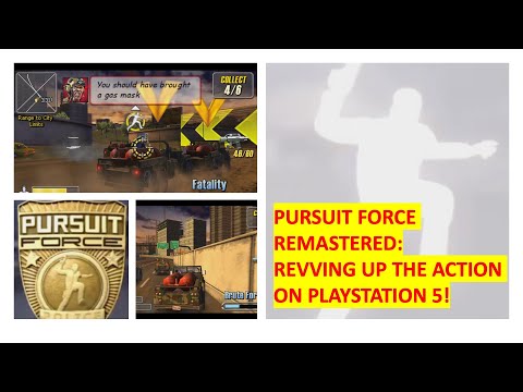 Pursuit Force Remastered: High-Octane Action on PlayStation 5!