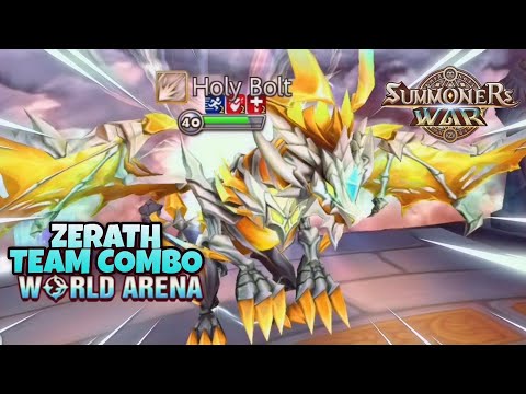 Zerath Team Combo in World Arena Ep. 2 - Summoners War