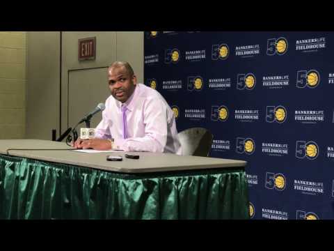 Paul George and Nate McMillan on Frank Vogel's return